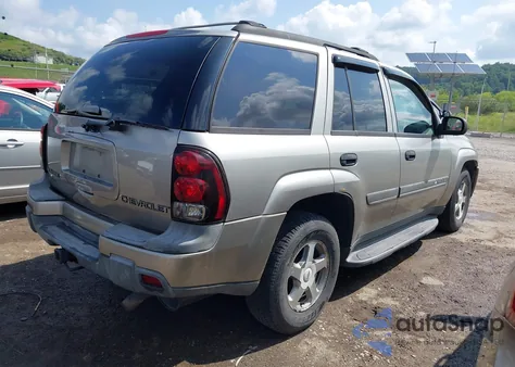 2002 Chevrolet Trailblazer Lt из США, поврежденный, VIN 1GNDT13S722133932